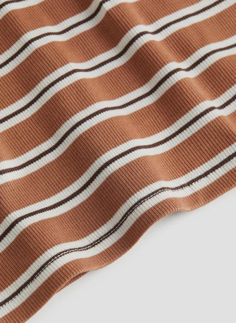 H&M Striped Bodycon Dress